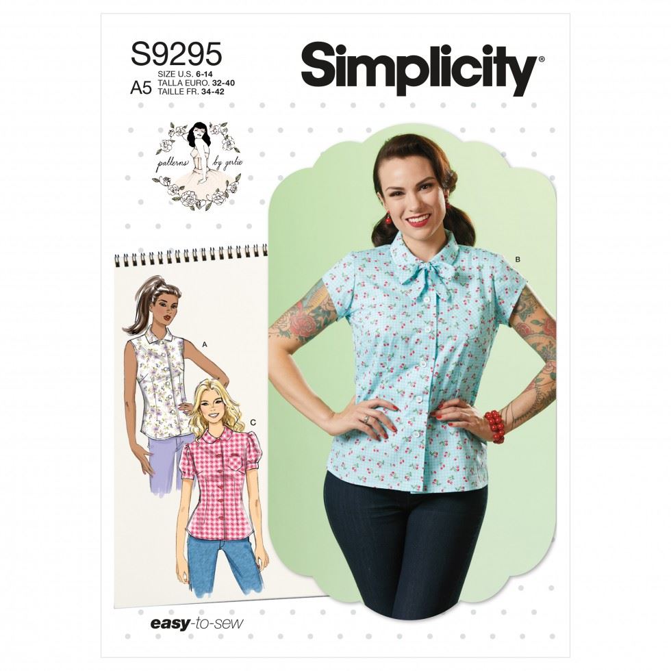 Minerva Sewing Pattern 9295 Simplicity Simplicity-9295-A5