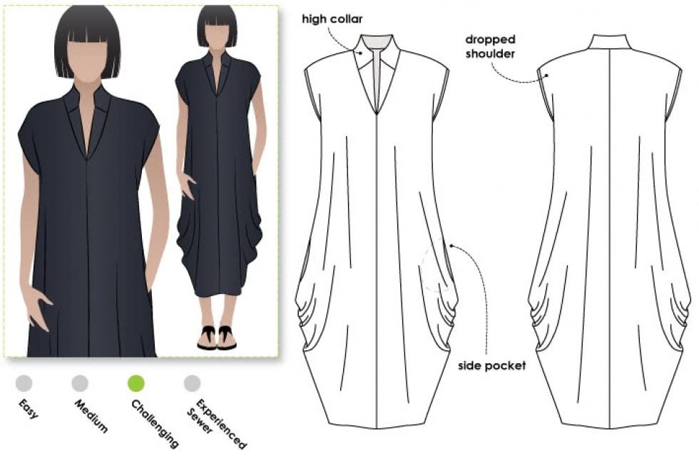 Style Arc Sewing Pattern Toni Dress