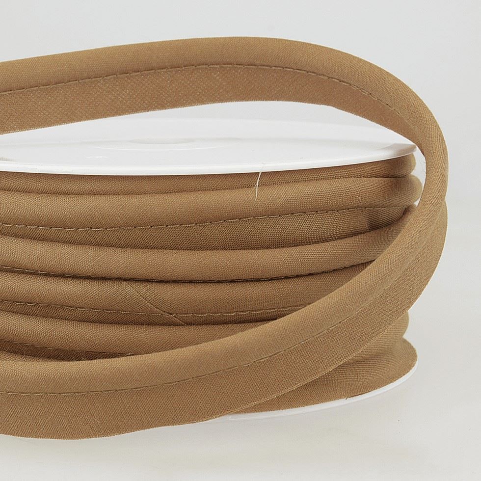 Stephanoise Flanged Piping Cord Chocolate Brown