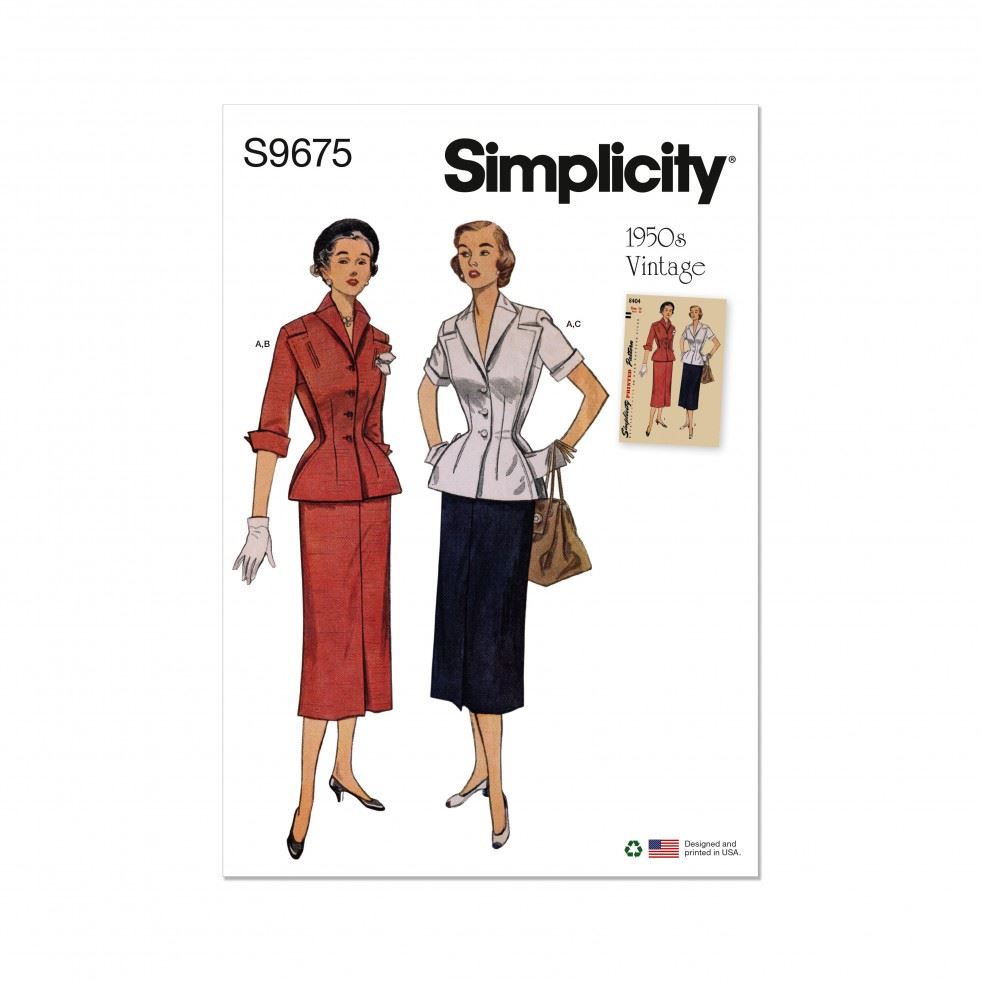 Simplicity Paper Sewing Pattern 9675
 