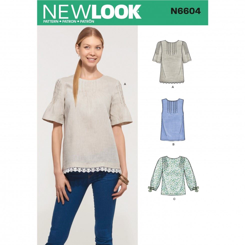 New Look Paper Sewing Pattern 6604
 