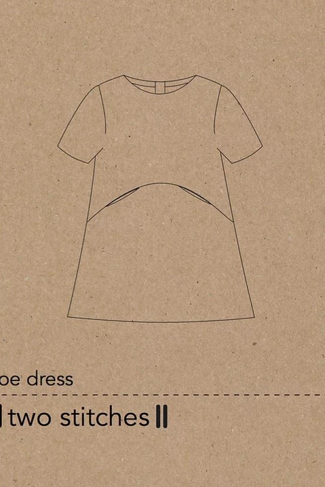 Two Stitches Sewing Pattern Zoe Dress