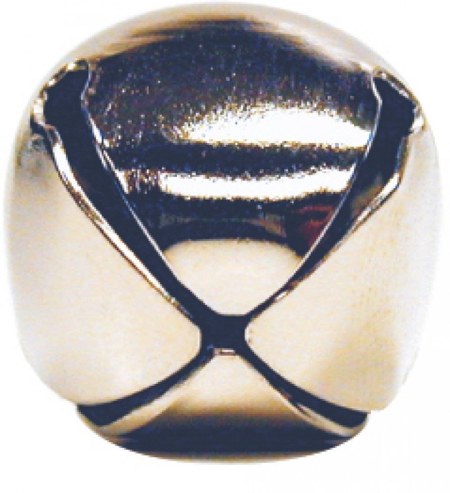 Craft Factory Round Craft Bells Silver