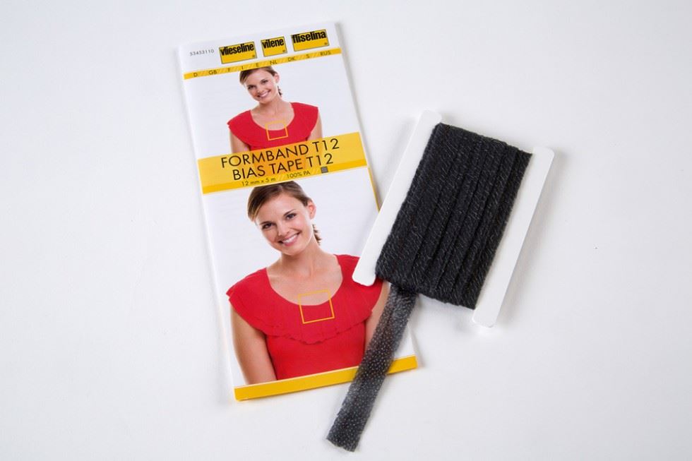 Vilene Vlieseline Bias Stay Tape Pack Charcoal
 