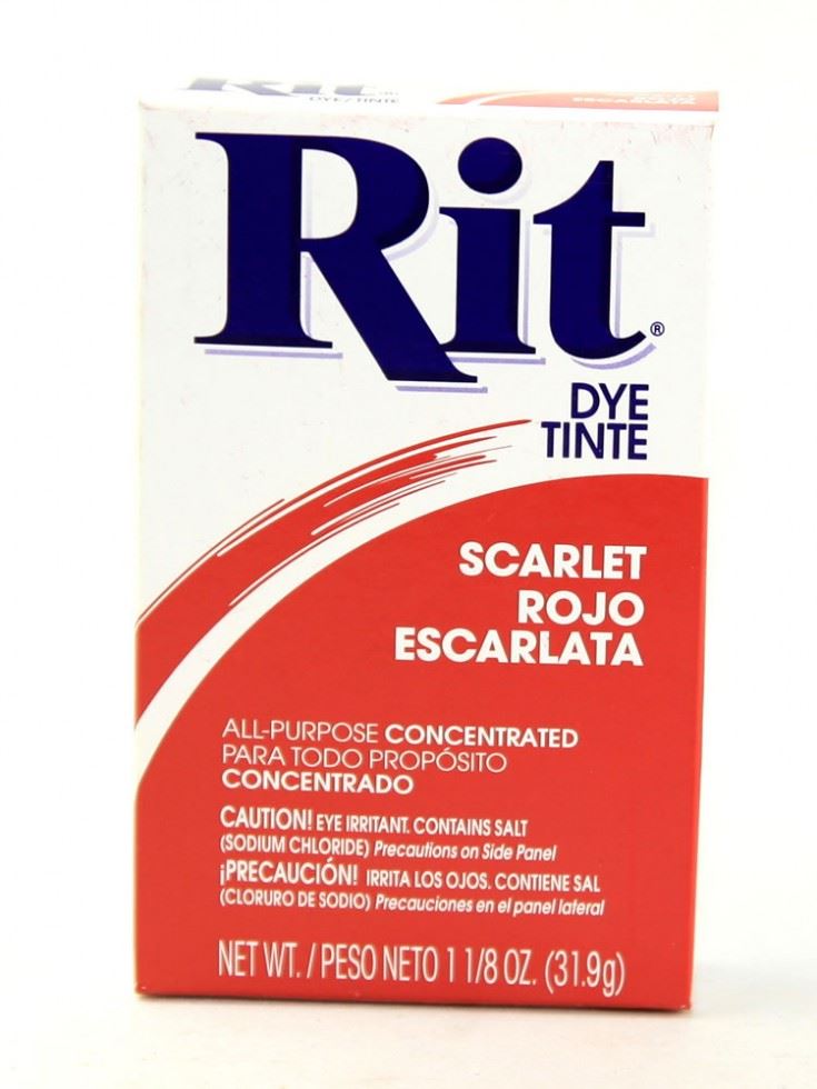 Rit Powder Fabric Dye Scarlet