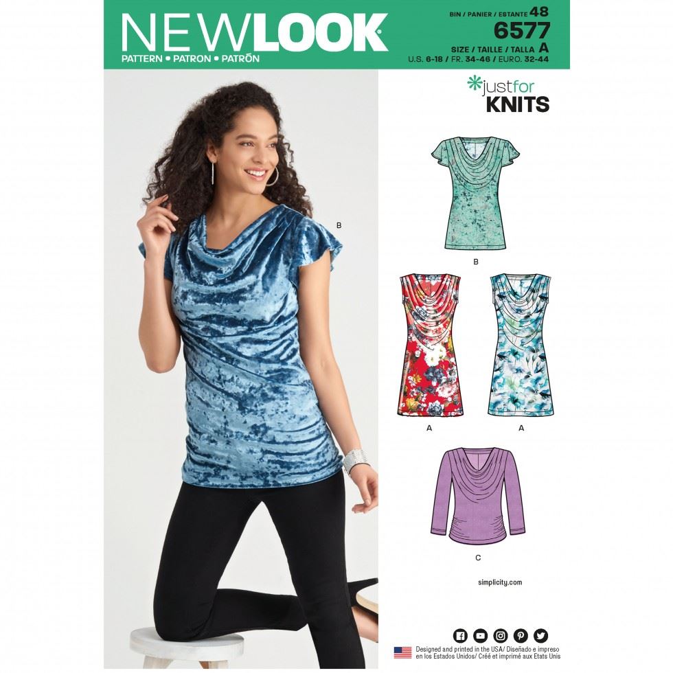 New Look Paper Sewing Pattern 6577
 