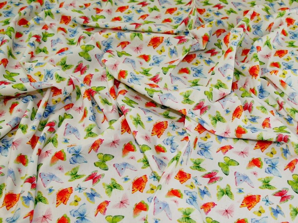 John Louden Multicoloured 100% Cotton Fabric