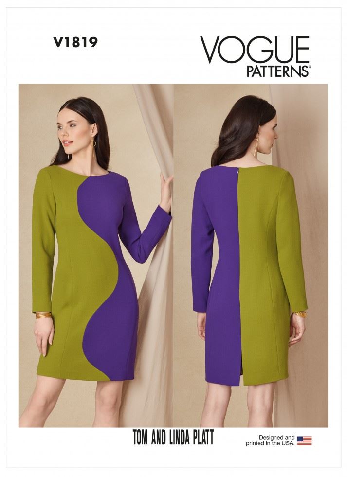Minerva Sewing Pattern 1819 Vogue Vogue-1819-F5