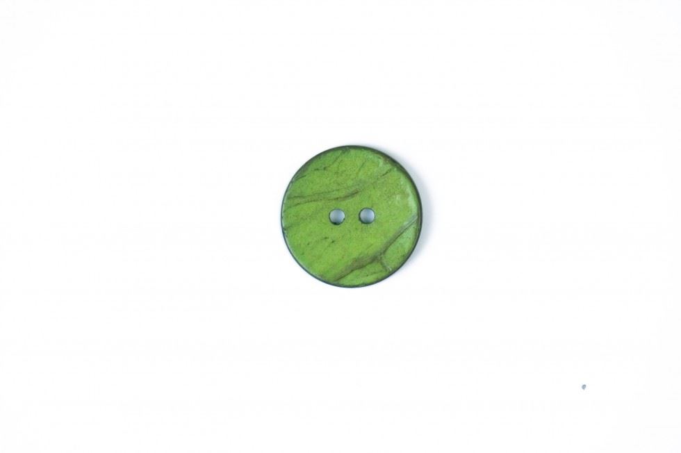 Crendon Rustic Wood Effect Buttons (Value Pack) Green
 