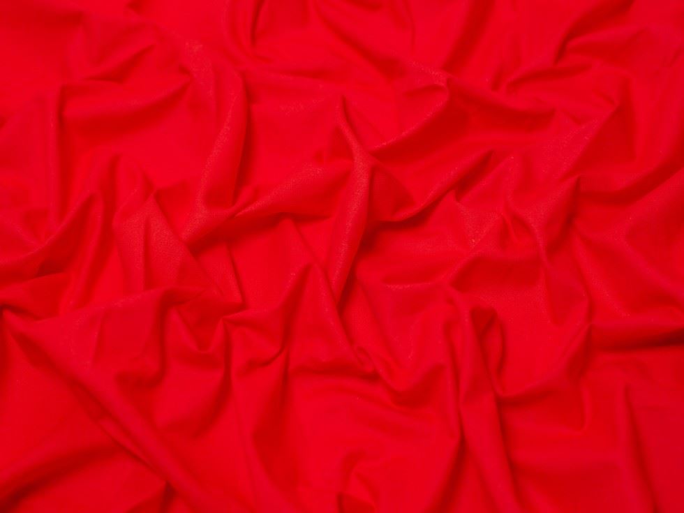 Minerva Core Range Cotton Sheeting Fabric Red