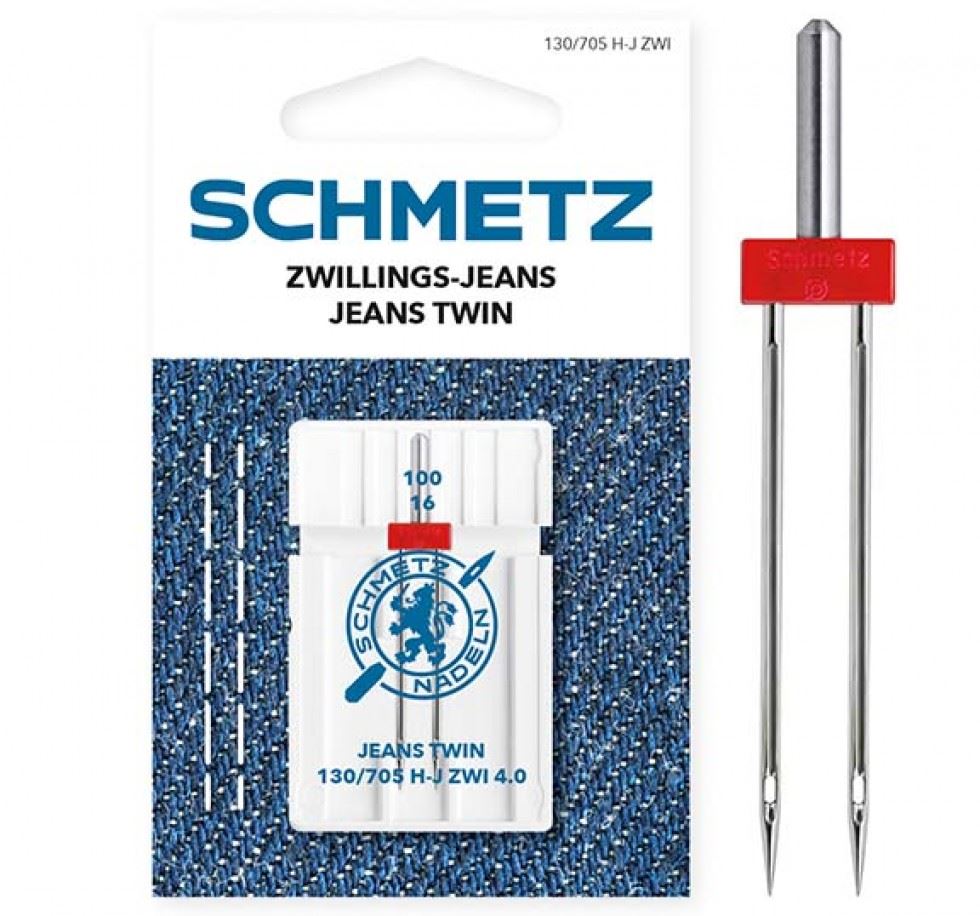 Schmetz Jeans Twin Sewing Machine Needle
 