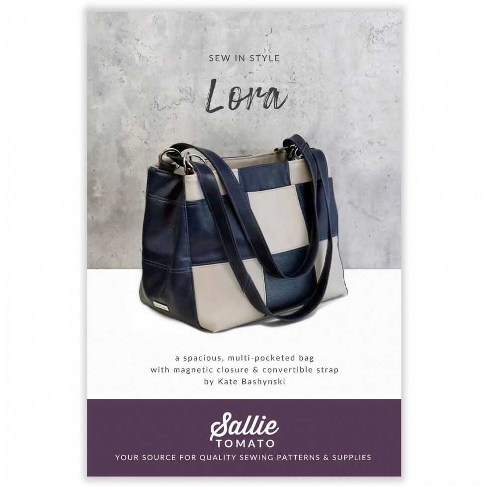 Sallie Tomato Sewing Pattern Lora Bag
