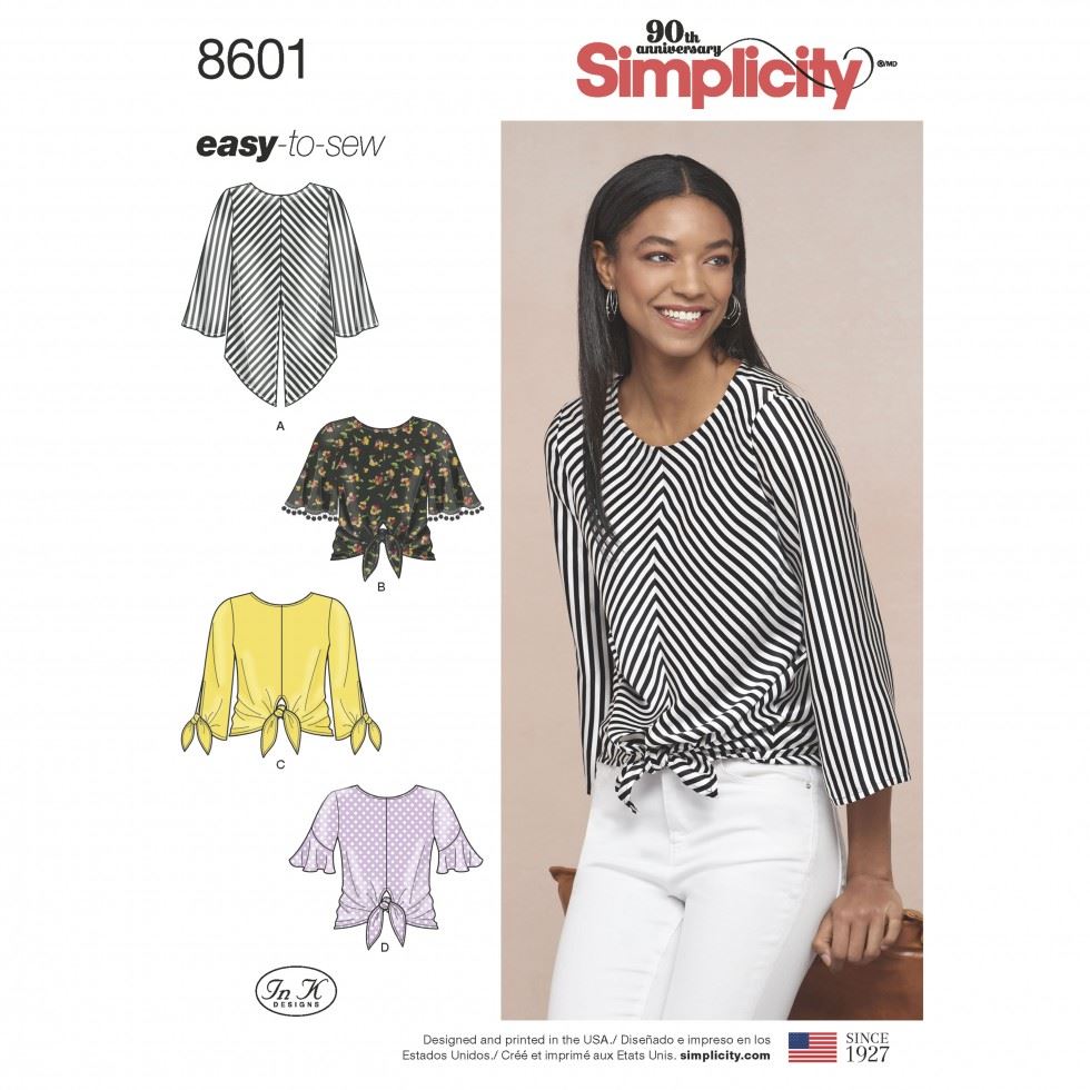 Minerva Sewing Pattern 8601 Simplicity Simplicity-8601-R5