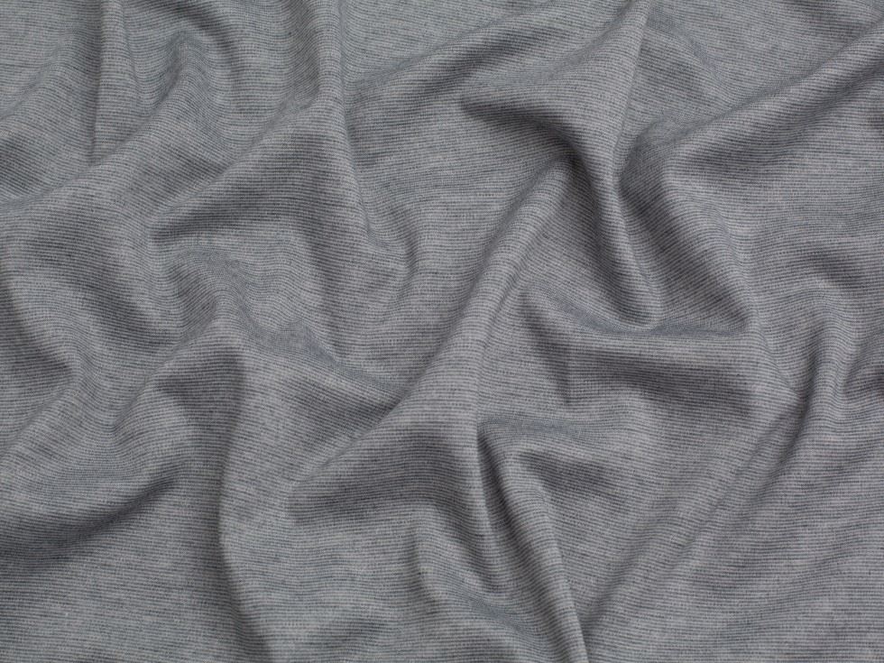 Minerva Core Range Pewter Brushed Ponte Roma Double Stretch Knit Fabric
