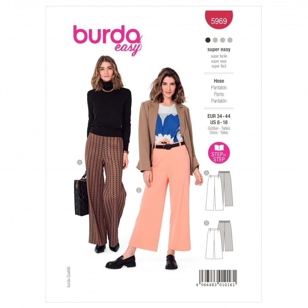 Burda Paper Sewing Pattern 5969
 