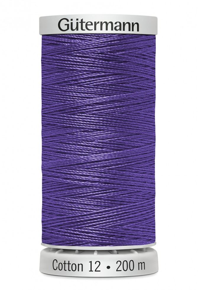 Gutermann 1235 No 12 Sulky Cotton Embroidery Thread