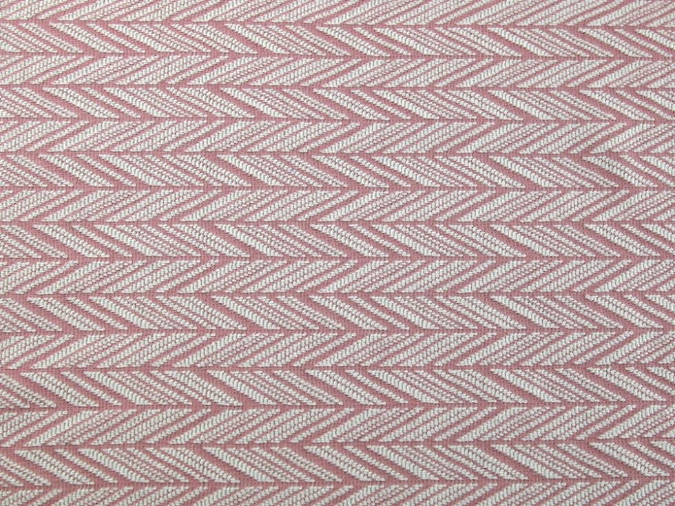 Pink Deadstock Plume Textured Stretch Knit Fabric