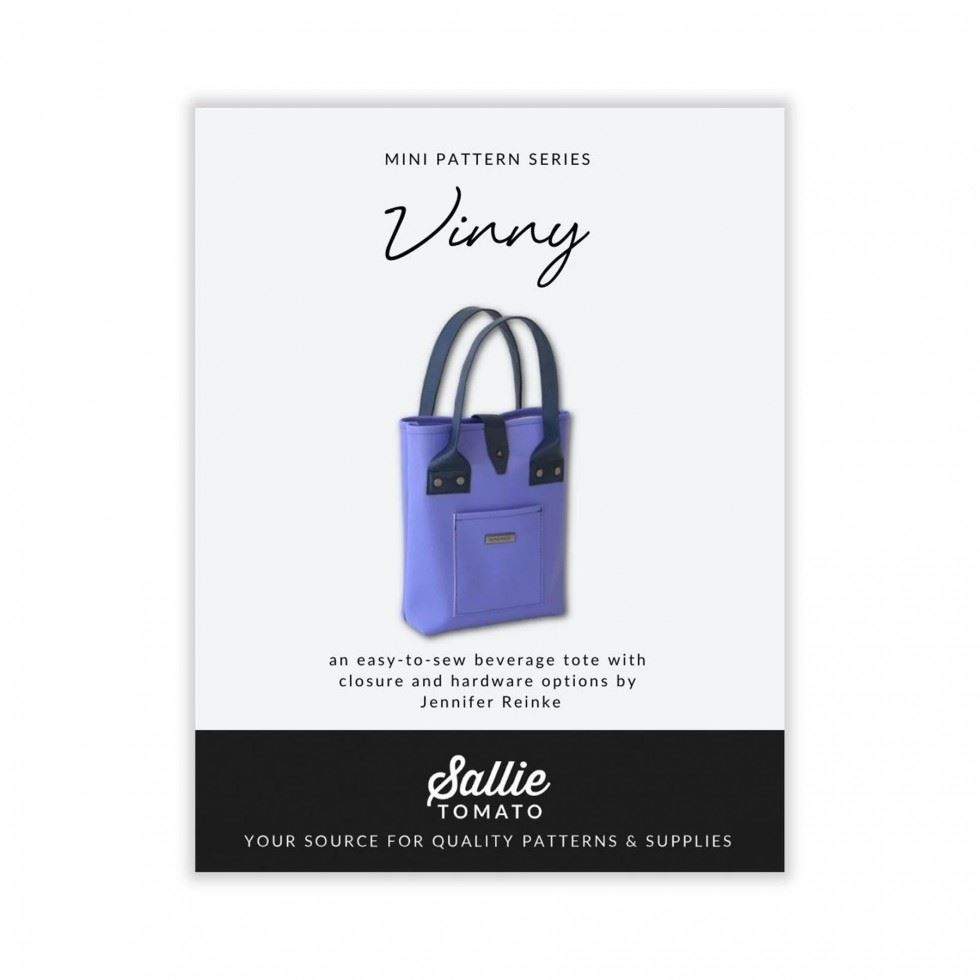 Sallie Tomato Sewing Pattern Vinny Beverage Tote