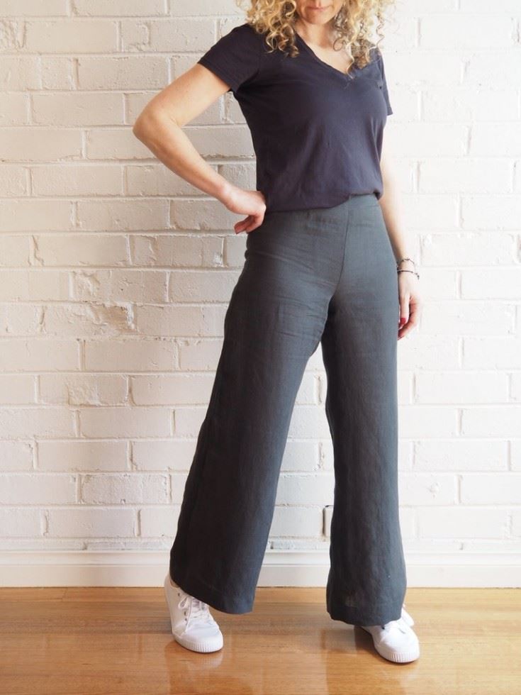 Tessuti Paper Sewing Pattern Chiara Pants