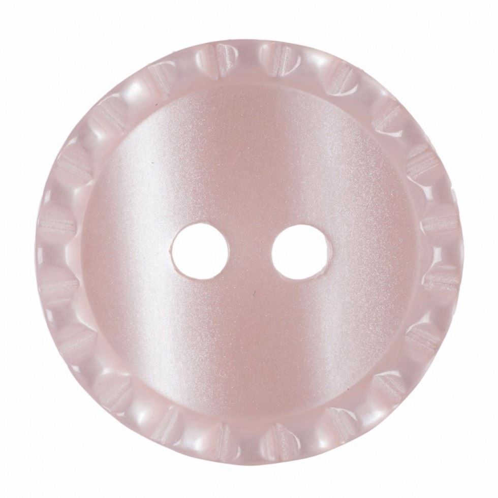 Hemline Lilac Round Shirt Buttons