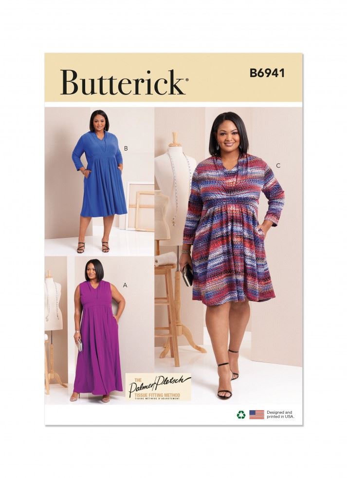 Minerva Sewing Pattern 6941 Butterick Butterick-6941-W2