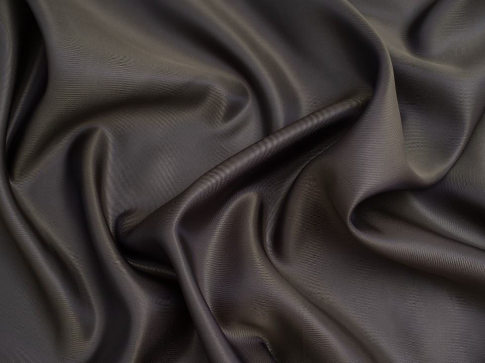 Two Tone Shot Twill Lining Fabric Heather Pewter
 