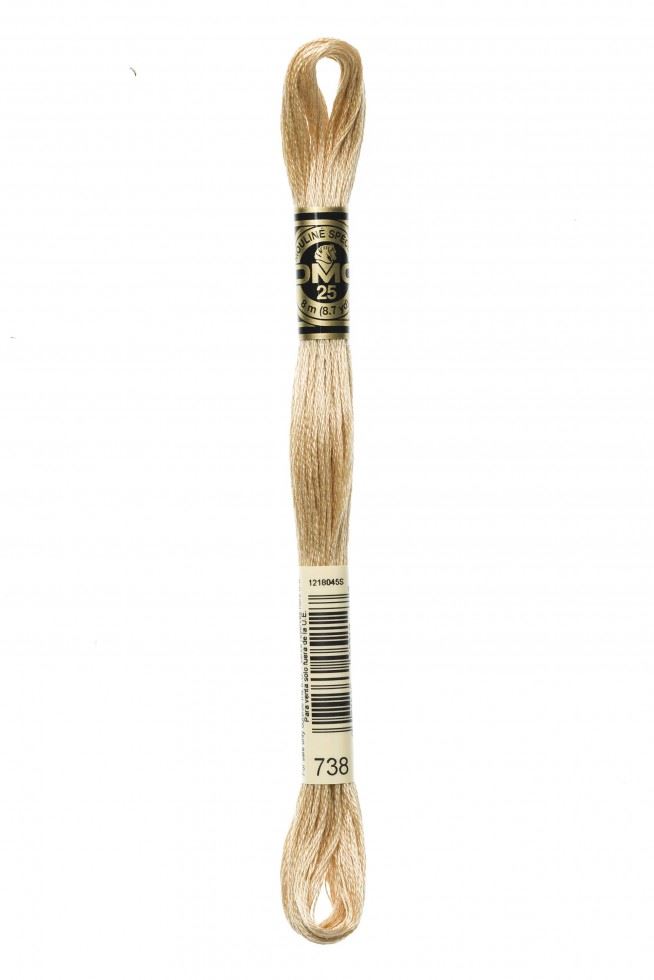DMC Stranded Cotton Embroidery Thread 738
 