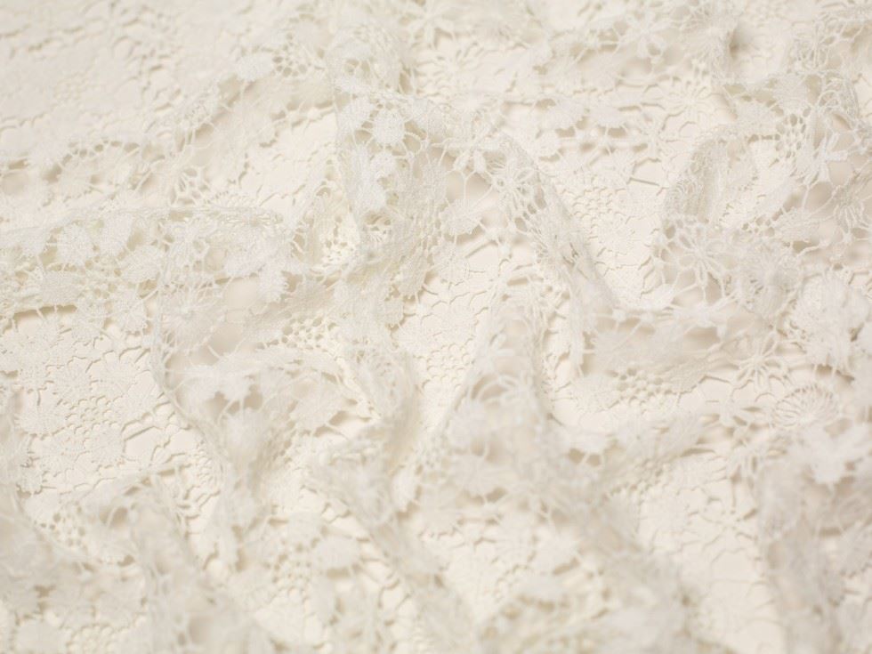 Minerva Core Range Donna Cotton Lace Fabric Ivory
 