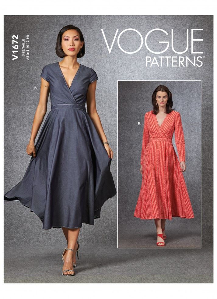 Vogue Paper Sewing Pattern 1672