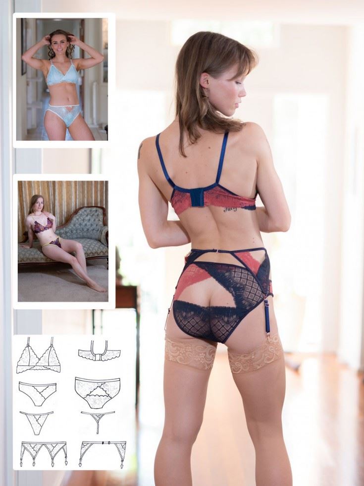 Booby Traps Sewing Pattern Leia Lingerie