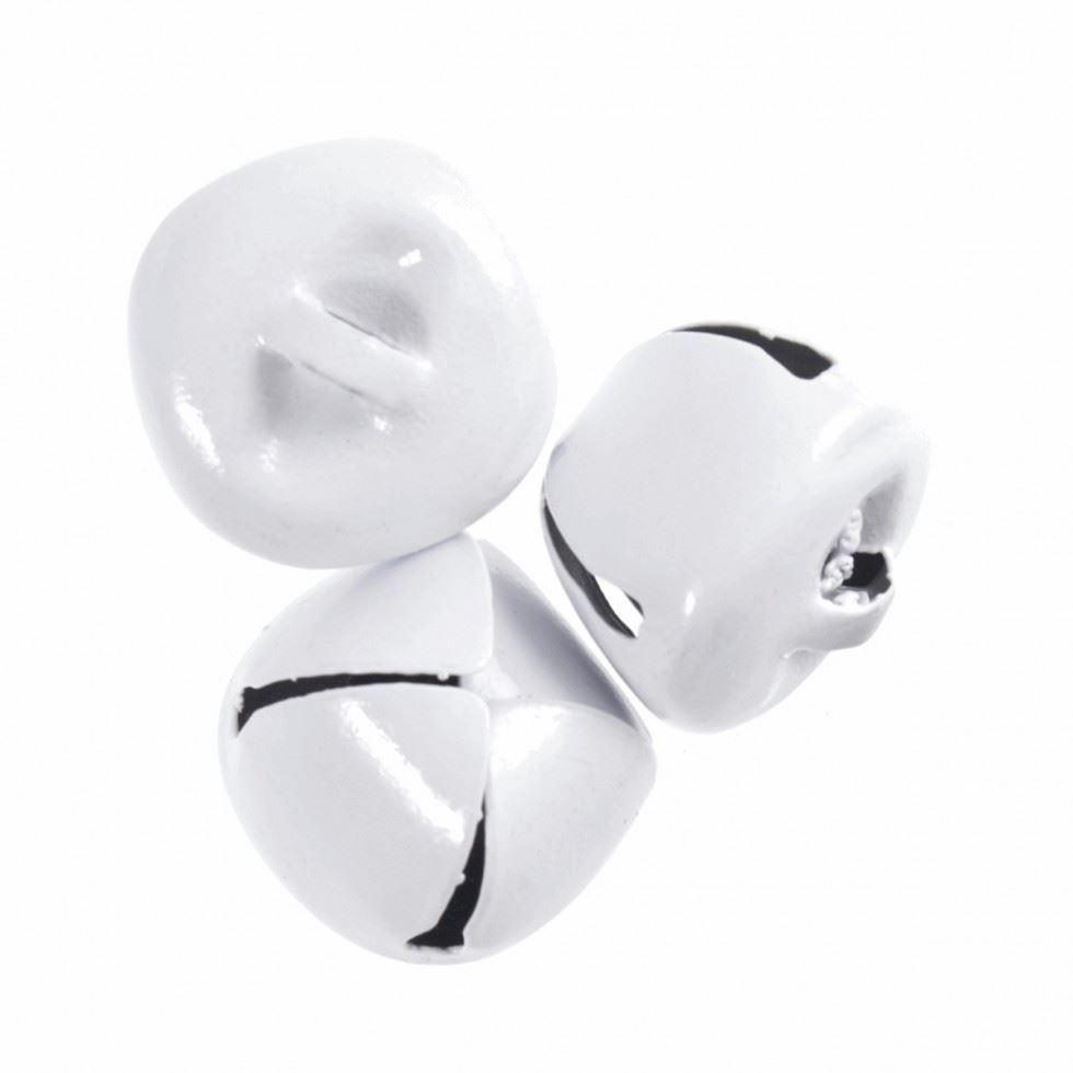 Trimits White Jingle Craft Bells