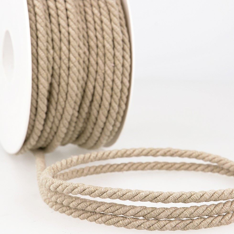 Stephanoise Round Cotton Cord Taupe
 