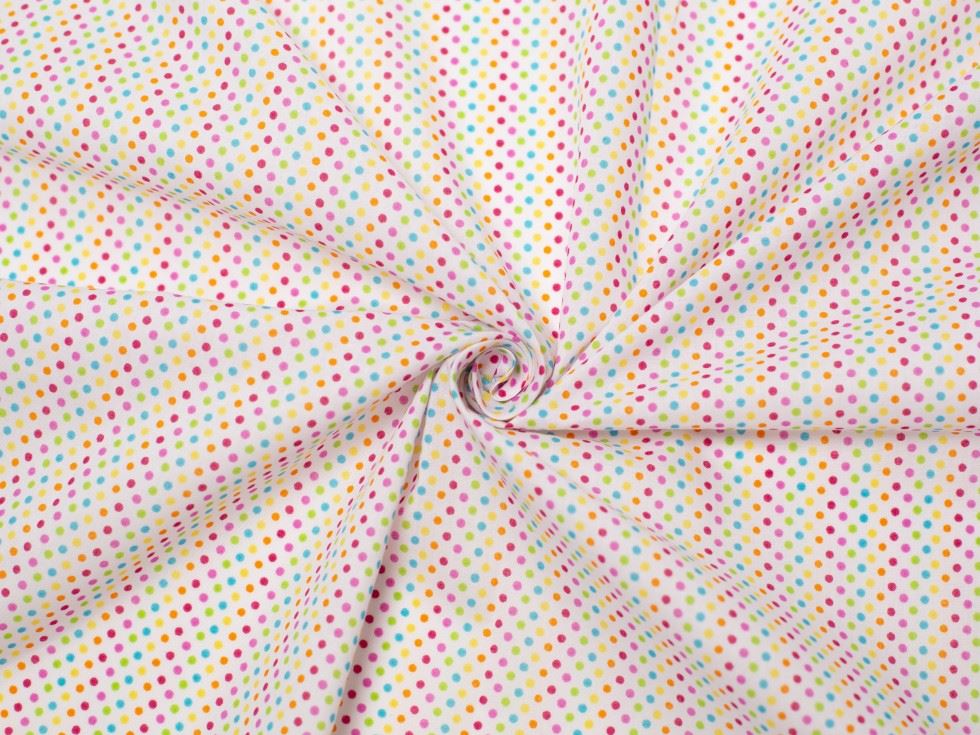 Minerva Core Range Bright Printed Polycotton Fabric