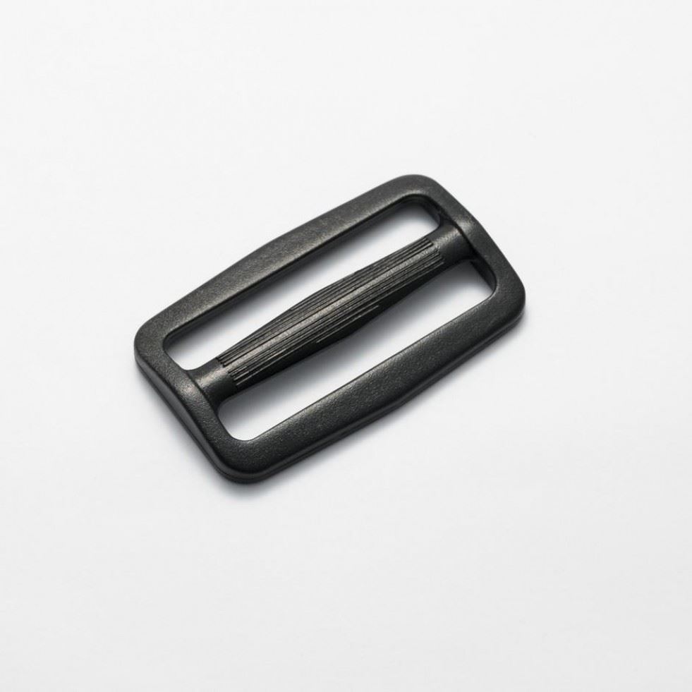 Plastic Luggage Strap Delrin Bar Slide (Bulk Value Pack) Black
 