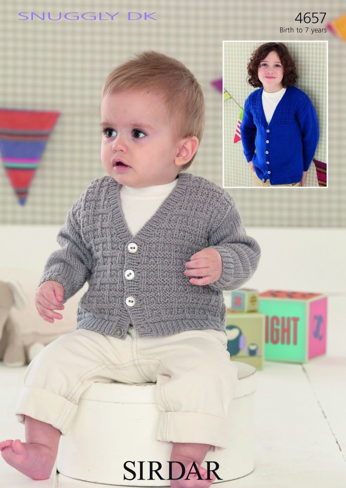 Sirdar Snuggly DK Knitting Pattern 4657
 
