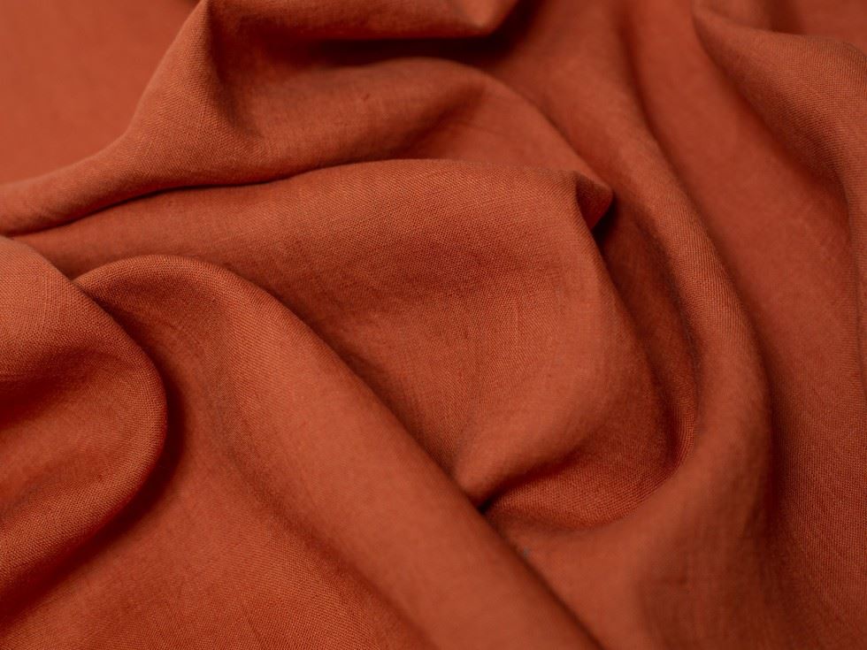 Minerva Core Range Washed Slub 100% Linen Fabric 145cm / 58" Wide - per metre - Picture 32 of 34