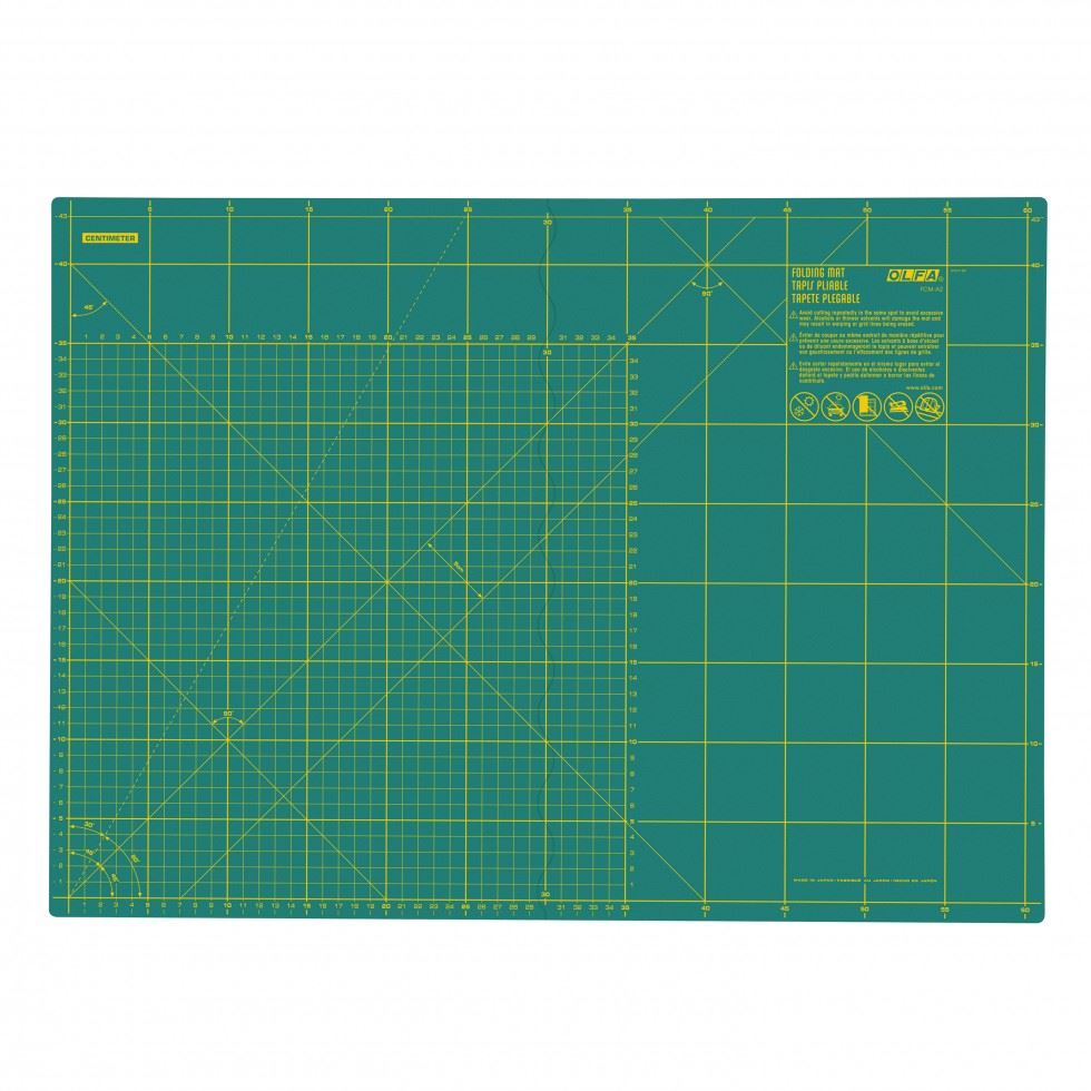 Olfa Yellow Folding Cutting Mat