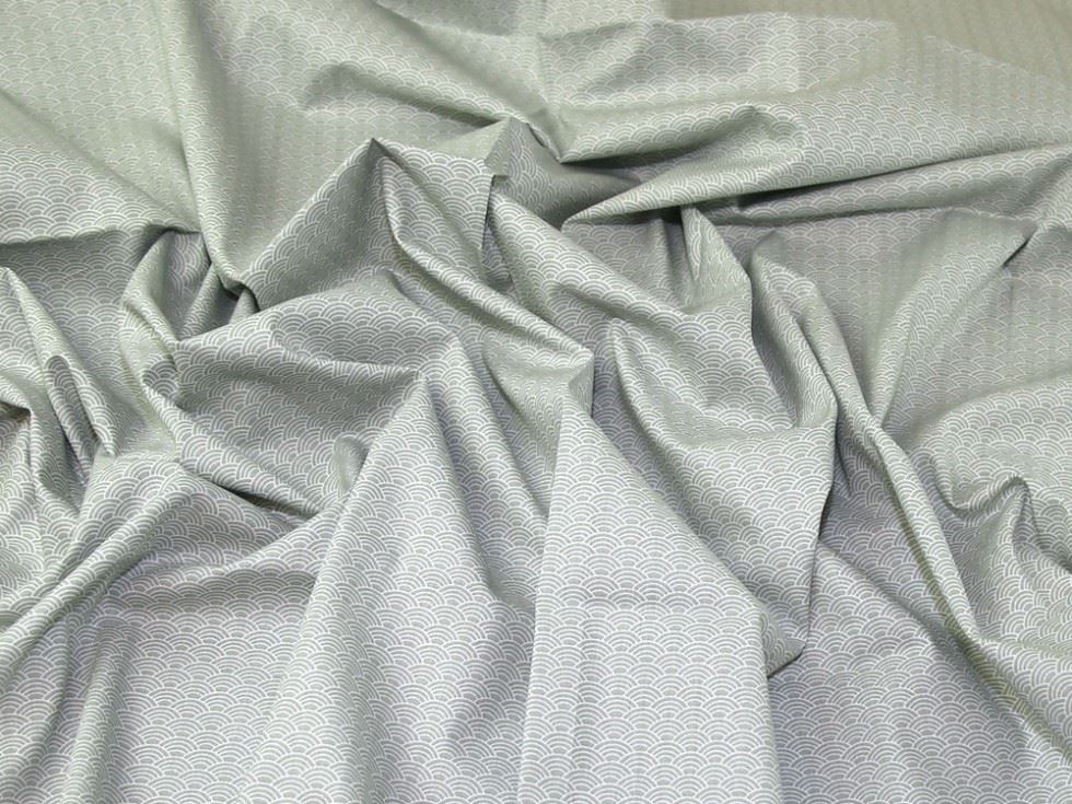 John Louden Mint 100% Cotton Fabric