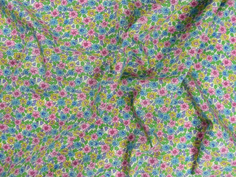 Storrs London Egyptian Cotton Lawn Fabric Pastels
