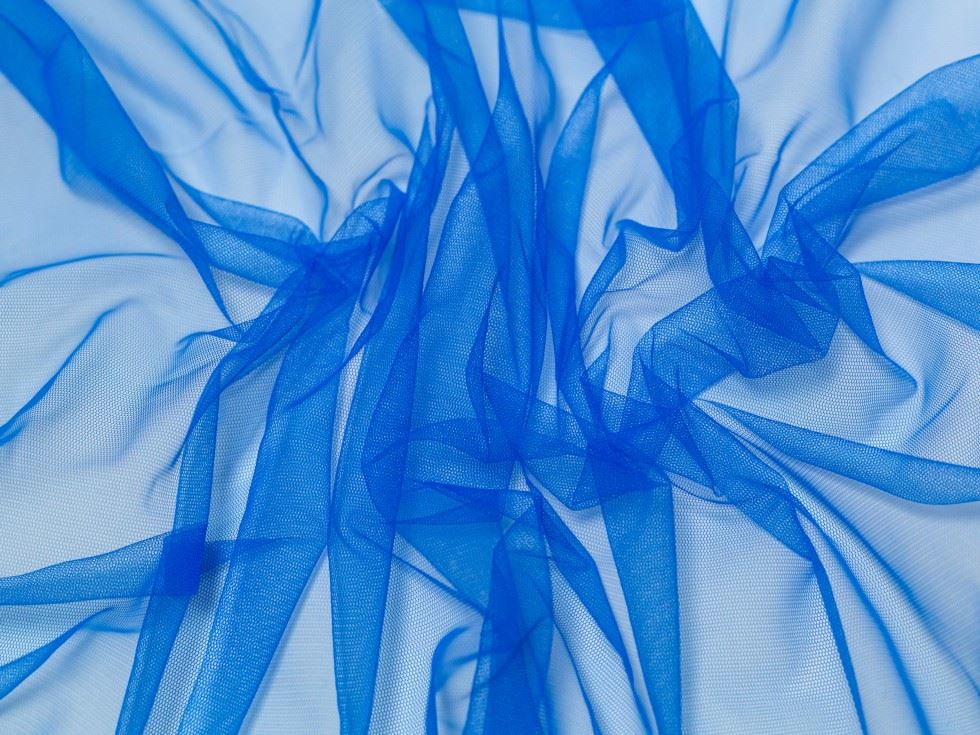 Minerva Core Range Dolce Vita Soft Italian Tulle Fabric Royal Blue
 