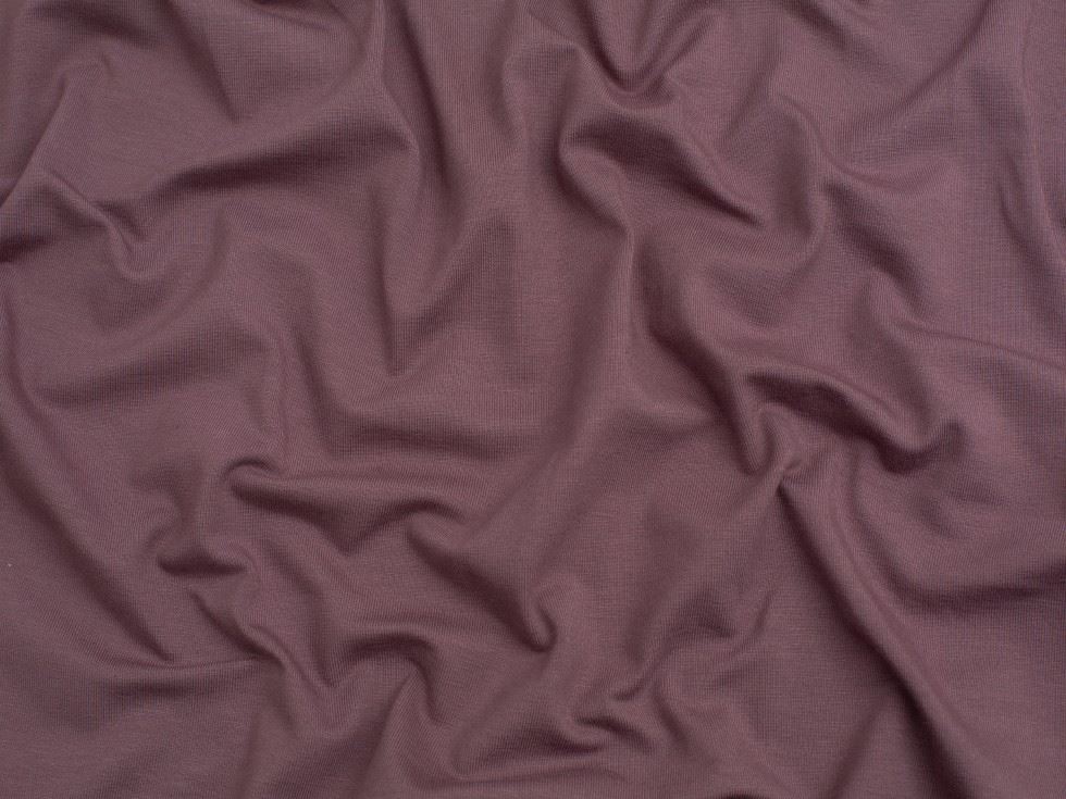 Minerva Core Range Dusty Lilac Cotton Lycra Jersey Stretch Knit Fabric