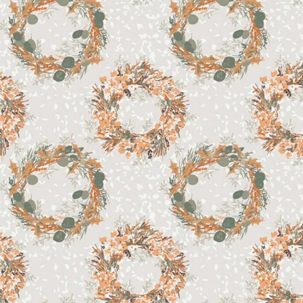 Art Gallery Fabrics Juniper 100% Cotton Poplin Fabric Welcome Home