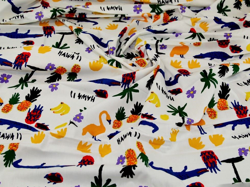 Cream Deadstock 100% Cotton Poplin Fabric