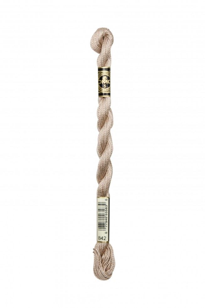DMC Size 3 Cotton Perle Thread 842
 