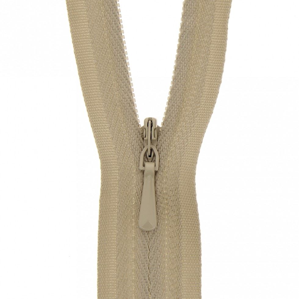 Milward Fawn Concealed Invisible Closed End Zips