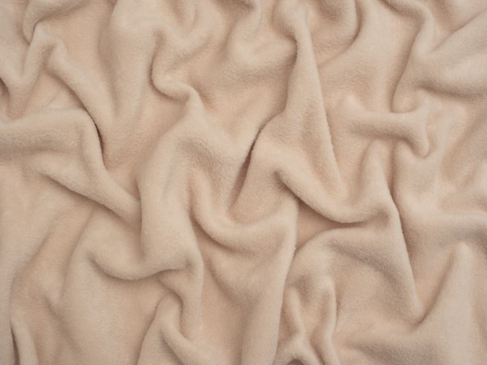 Minerva Core Range Beige Polar Fleece Fabric