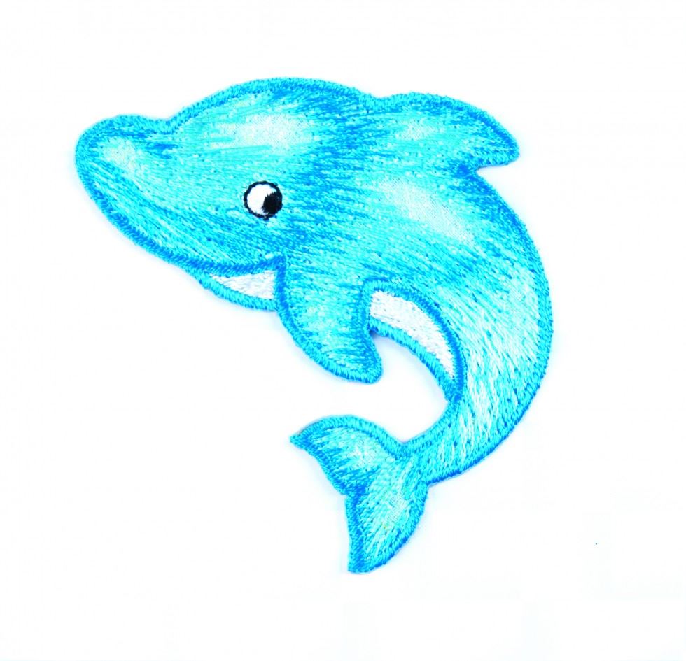 Craft Factory Patch Motif Dolphin
 