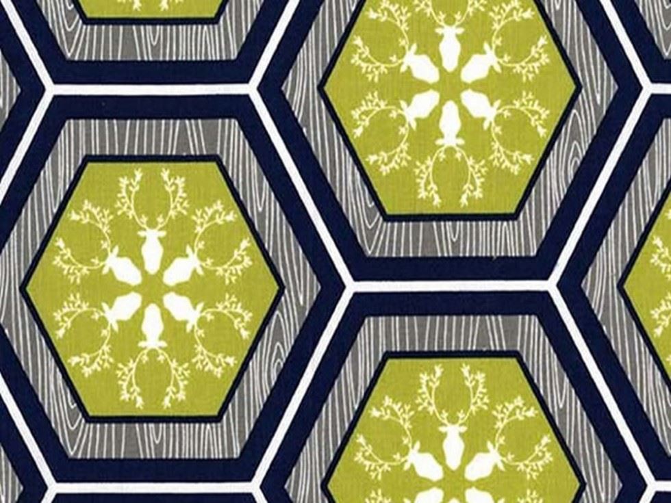 Michael Millar Leaf 100% Cotton Poplin Fabric