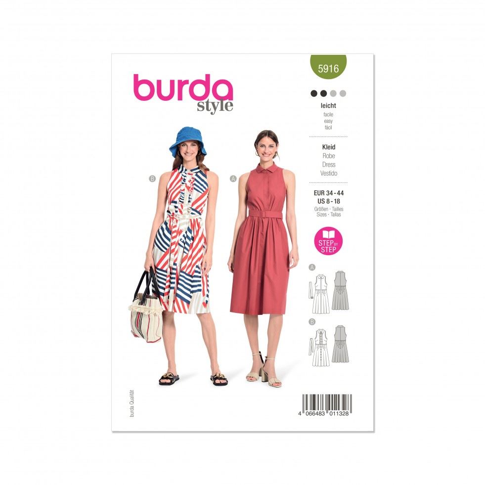 Burda Paper Sewing Pattern 5916
 
