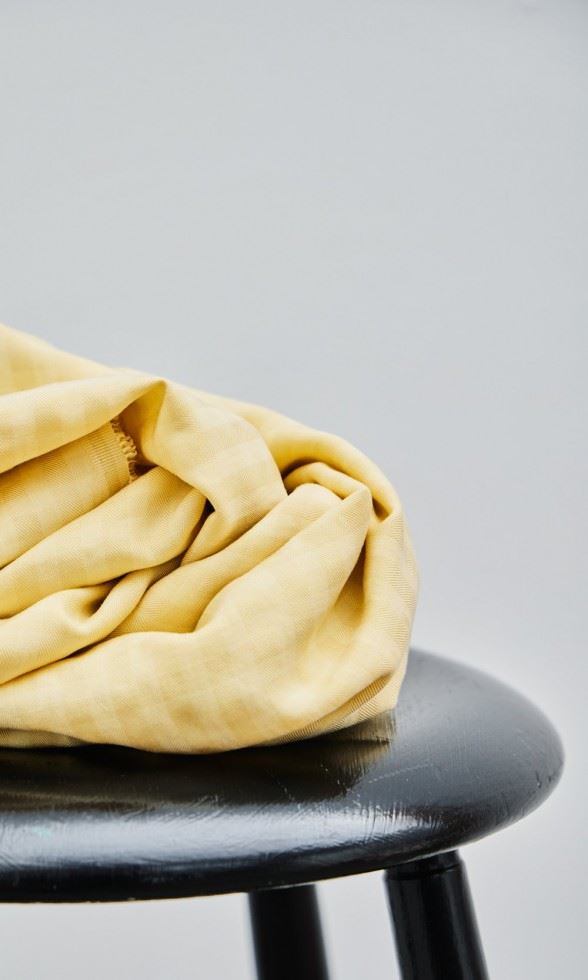 Meet Milk Mellow Two Tone Check Tencel Lyocell Twill Fabric